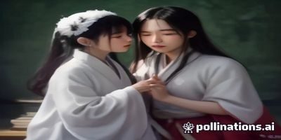 原神同人合本策划会议场景，多位画师围坐讨论合同志主题与分工，气氛融洽专业