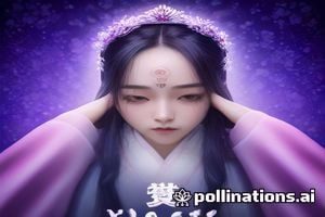 原神同人画集展示台，多本精美原神本子整齐陈列，金色书脊在暖光下熠熠生辉